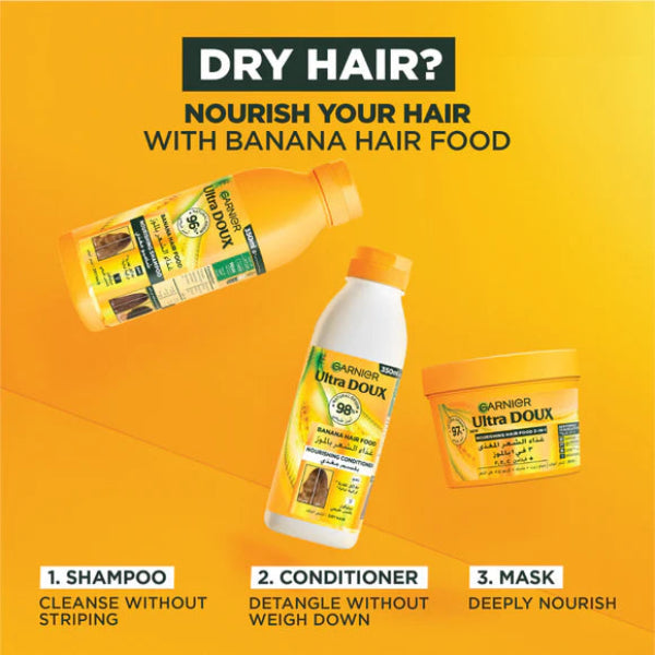 Ultra Doux Hair Food Bannana & Coconut Shampoo 350 ML