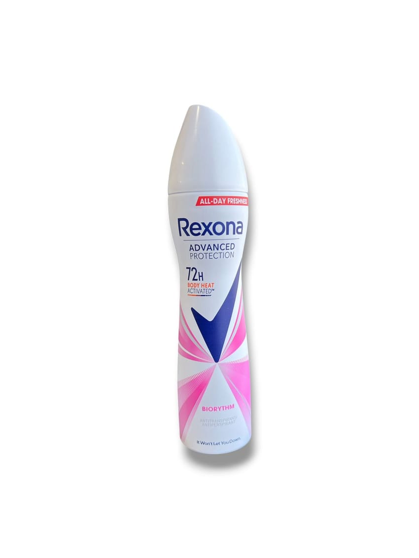 Rexona Advanced Protection 72H Body Heat Activated BioRhythm 200 Ml