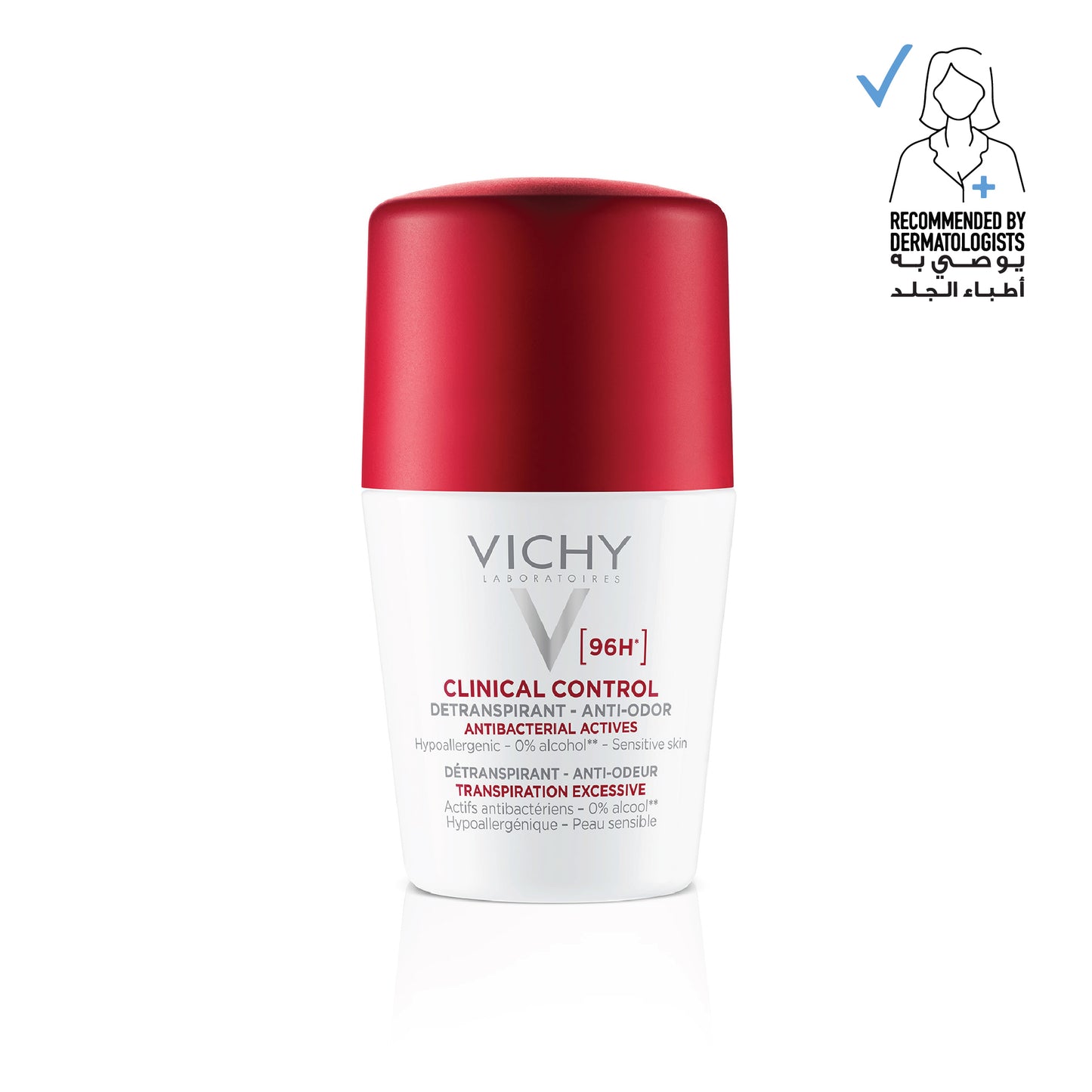 Vichy 96 Hour Clinical Control Deodorant For Women 50 ML