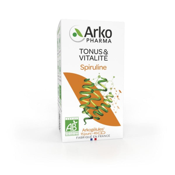 Tonus & Vitalite Spiruline 45 Capsules