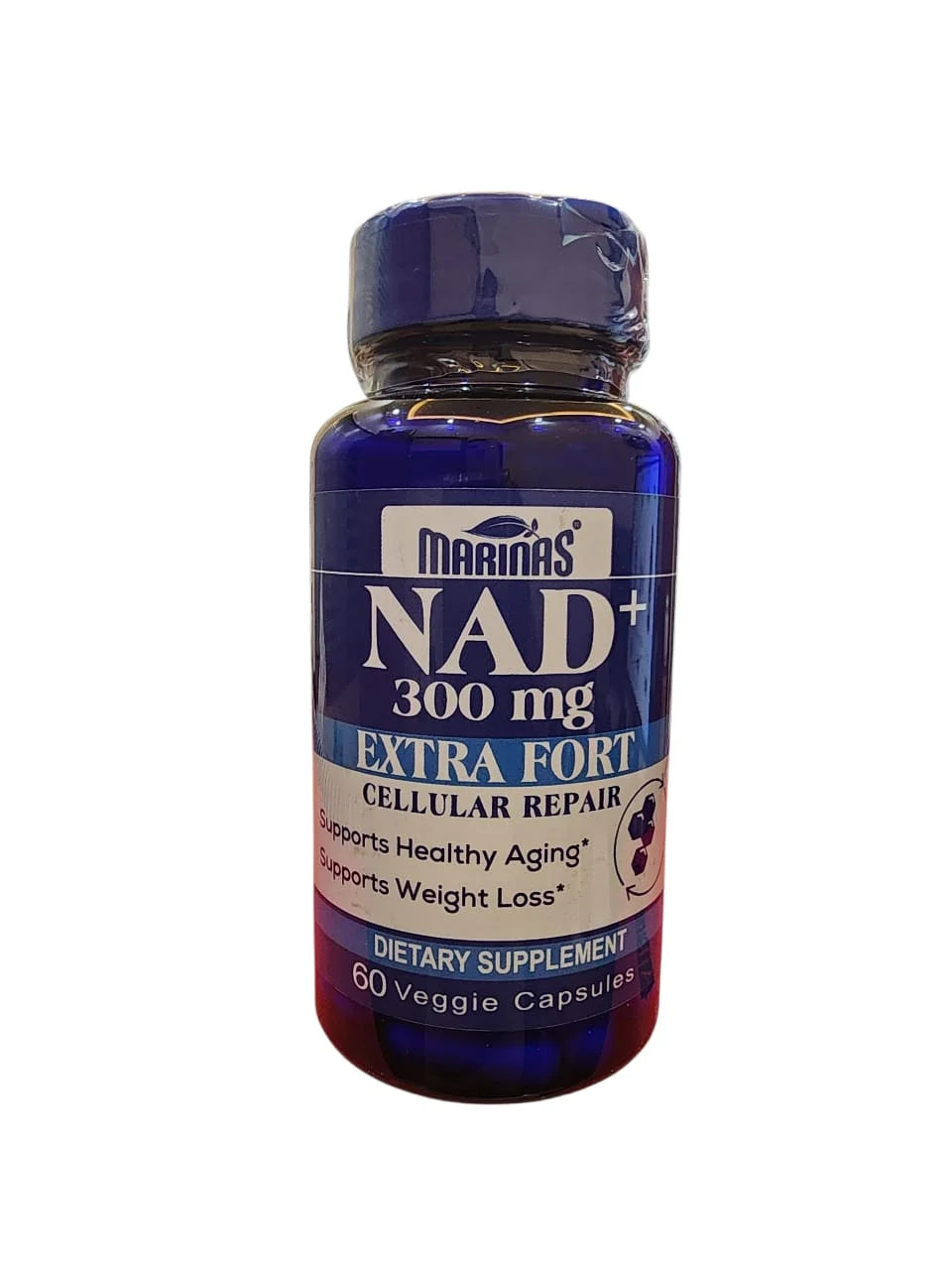 NAD+ 300 Mg 60 Veggie Capsules