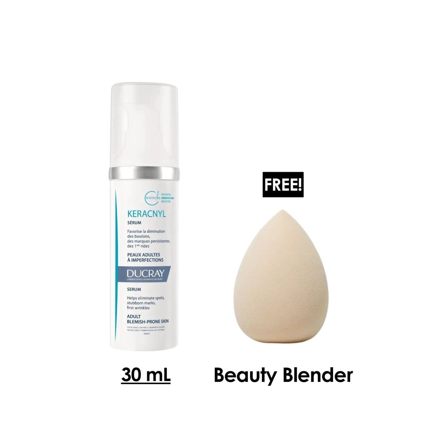 Keracnyl Serum + Free Beauty Blender