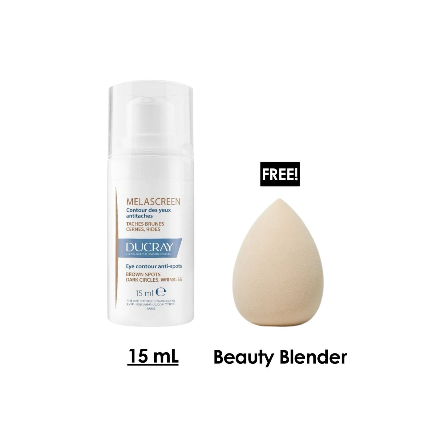 Melascreen Anti-Dark Spot Eye Contour + Free Beauty Blender