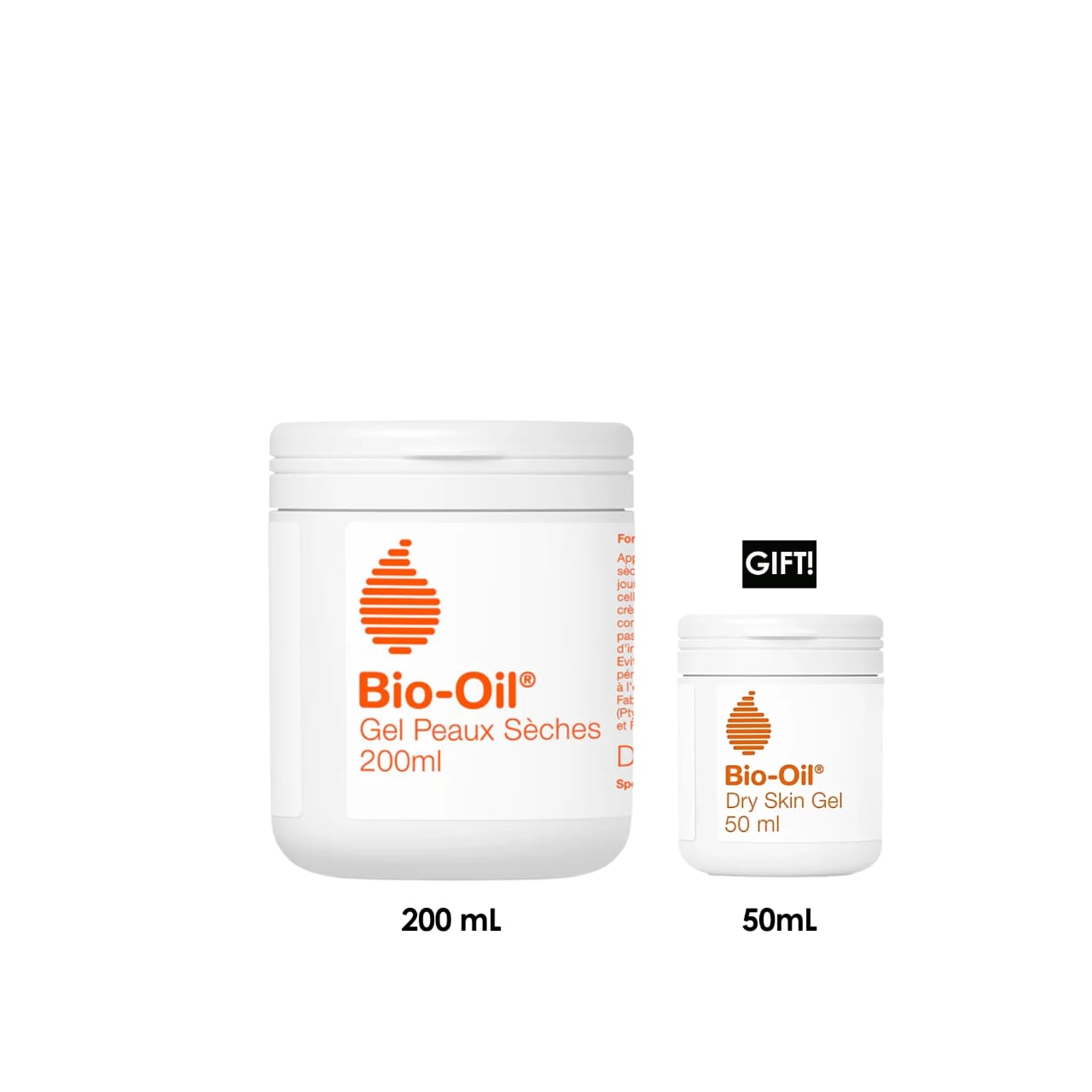Dry Skin Gel 200ml + Free Gift Dry Skin Gel 50ml