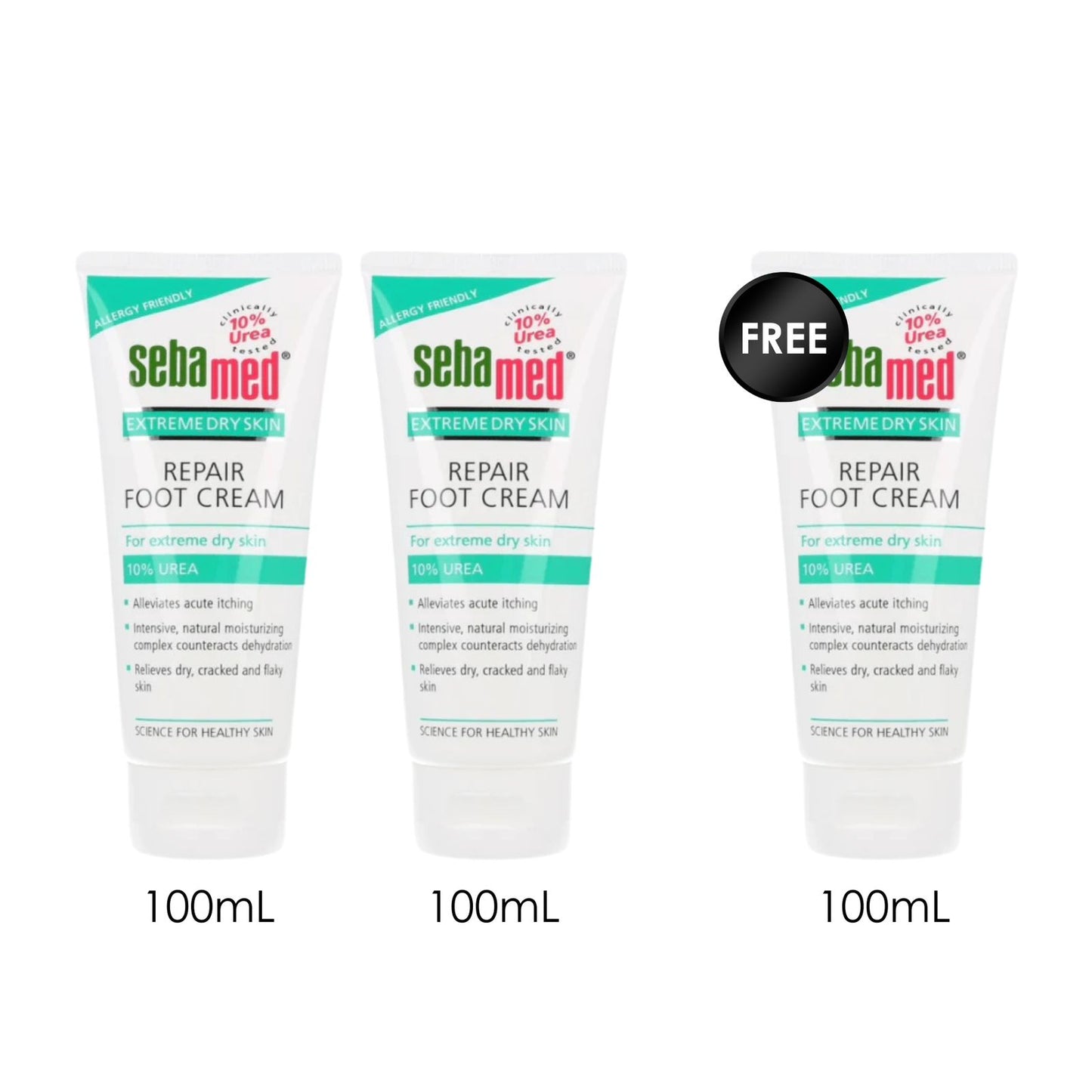 3x Repair Foot Cream 10% Urea