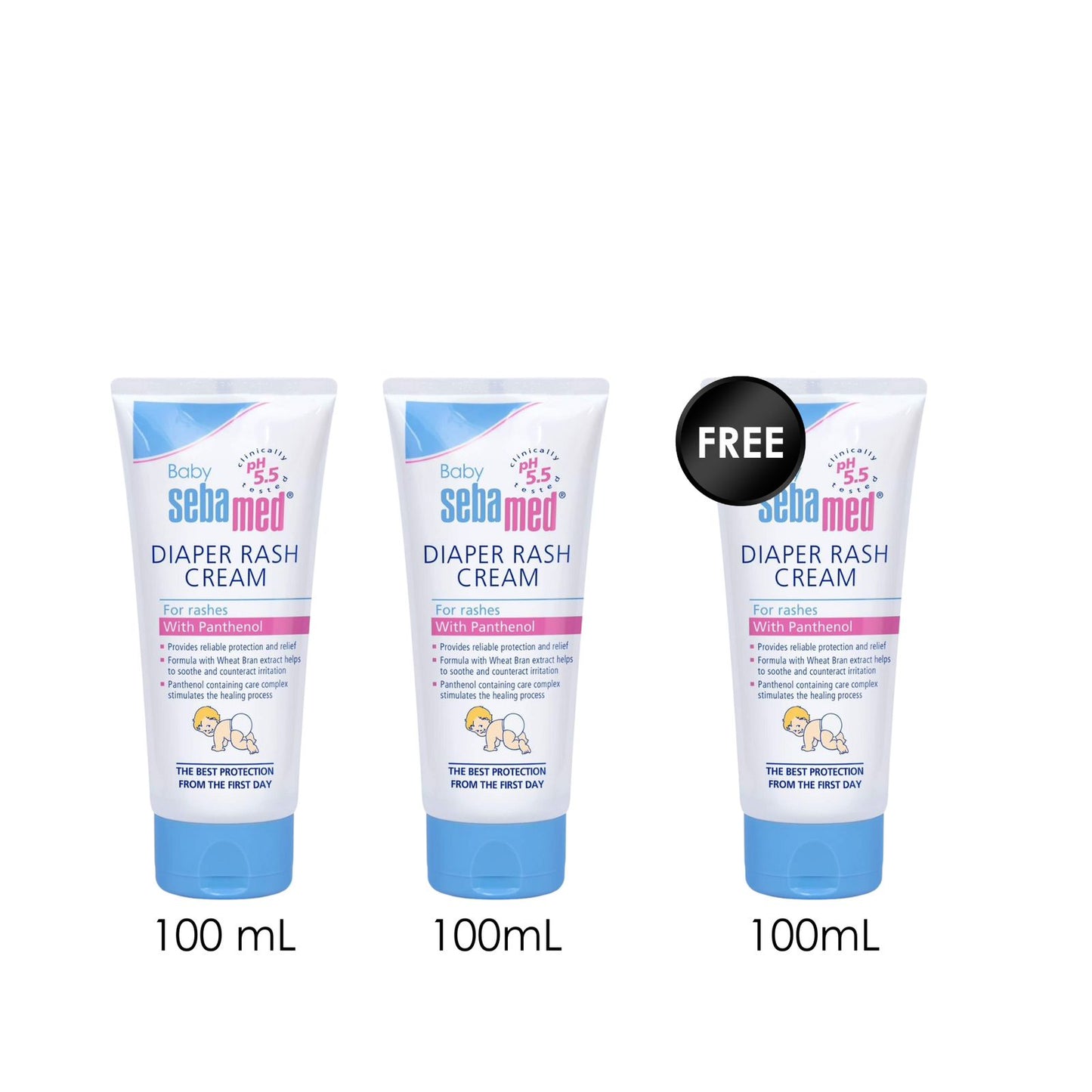 3x Diaper Rash Cream