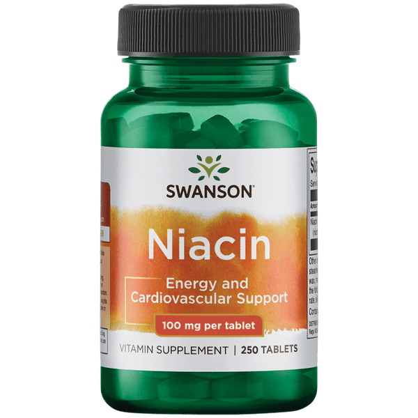 Niacin 100 Mg 250 Tablets