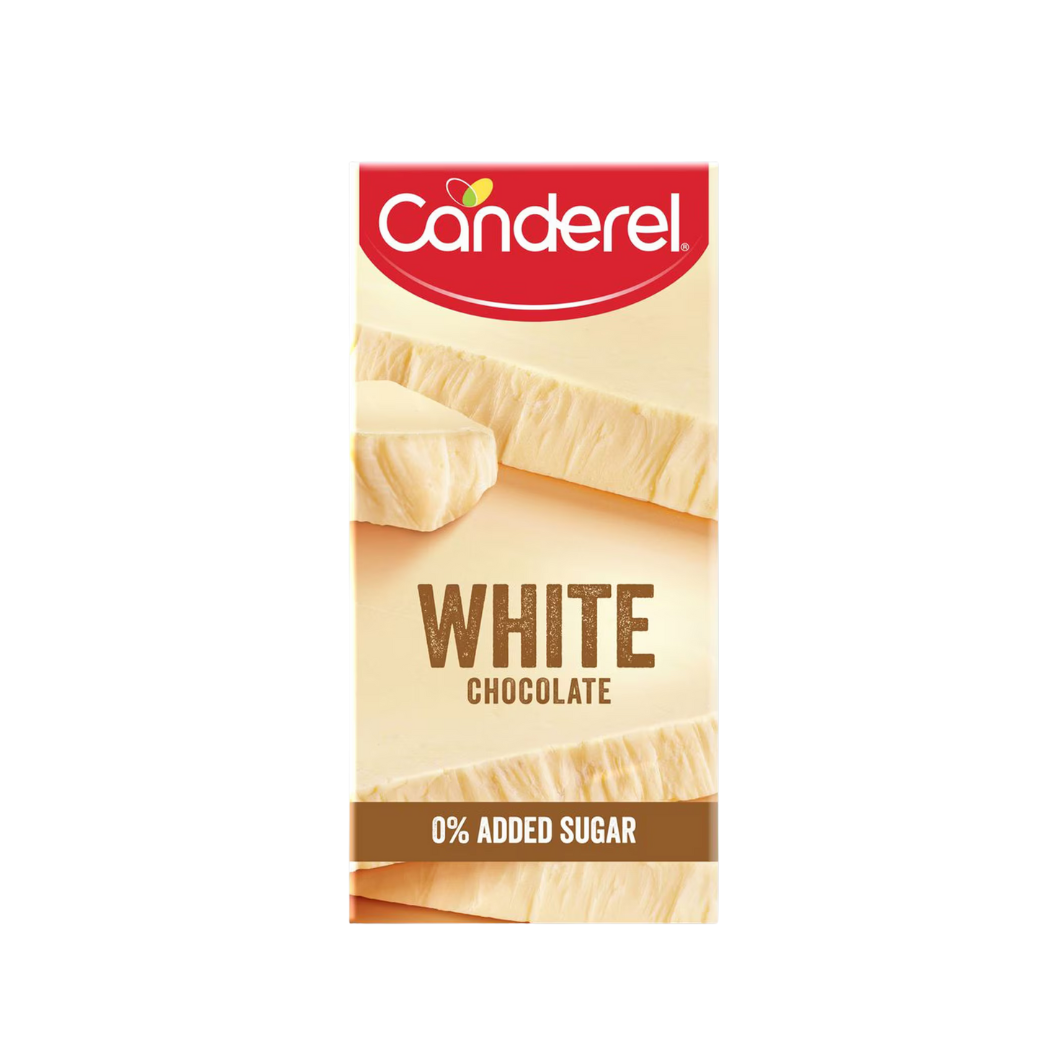 White Chocolate 0% Added Sugar 75g