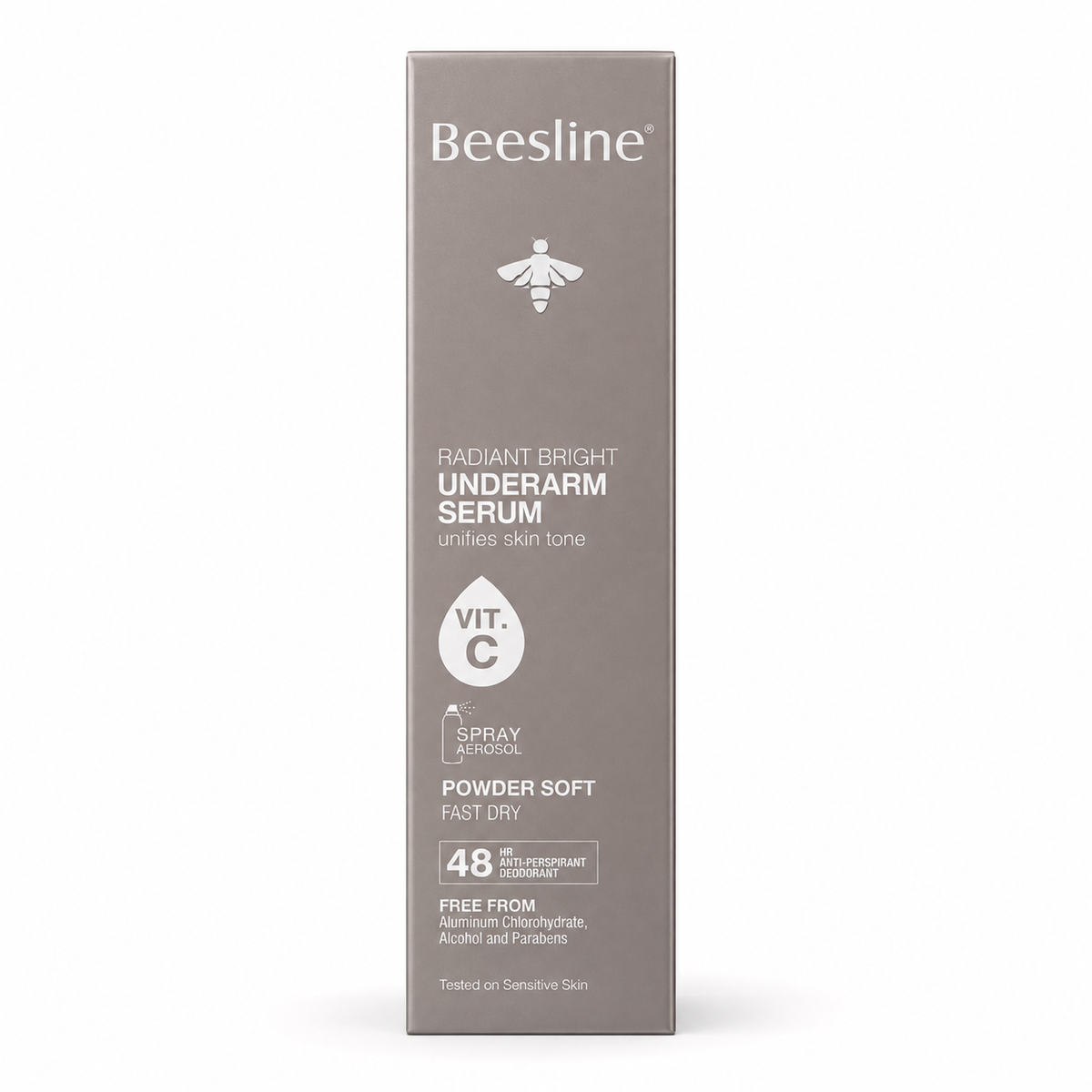 Beesline Radiant Bright Underarm Serum – Powder Soft 150ml