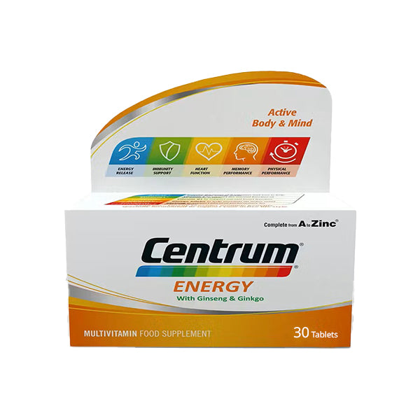 Energy Multivitamins 30 Tablets