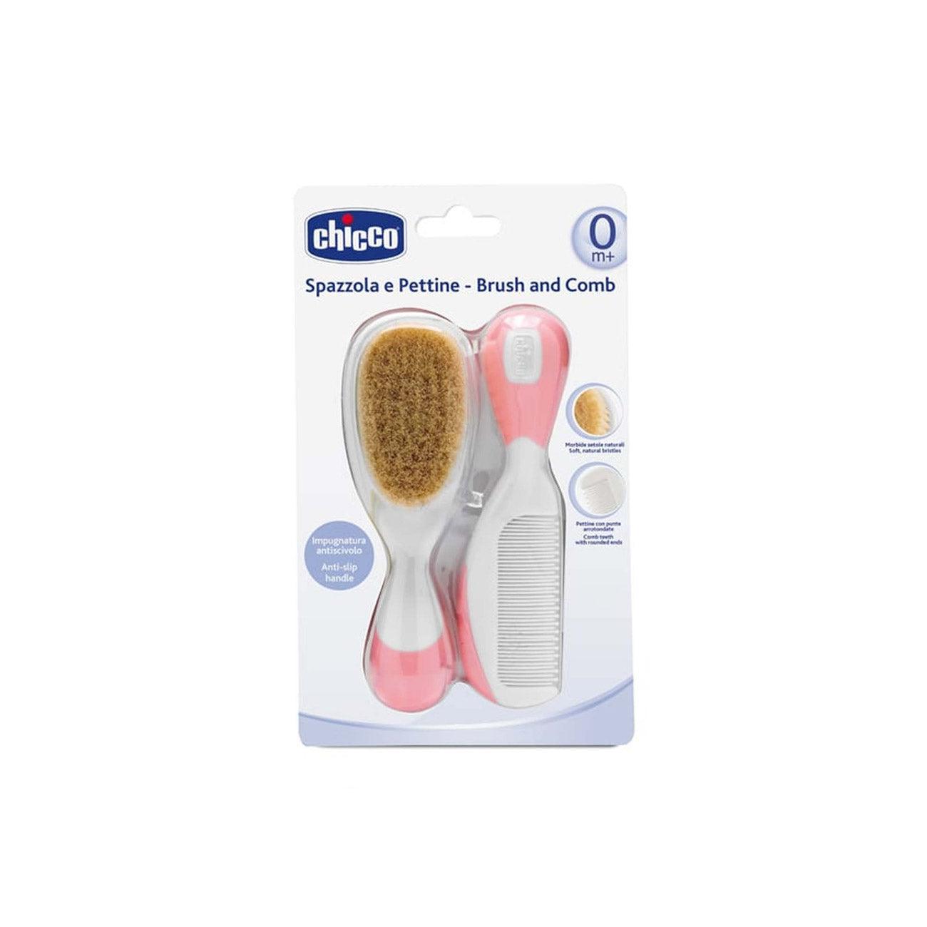 Chicco Brush And Comb Pink