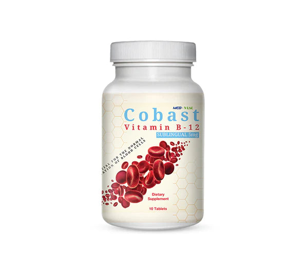 Cobast Vitamin B12 5 Mg 10 Tablets