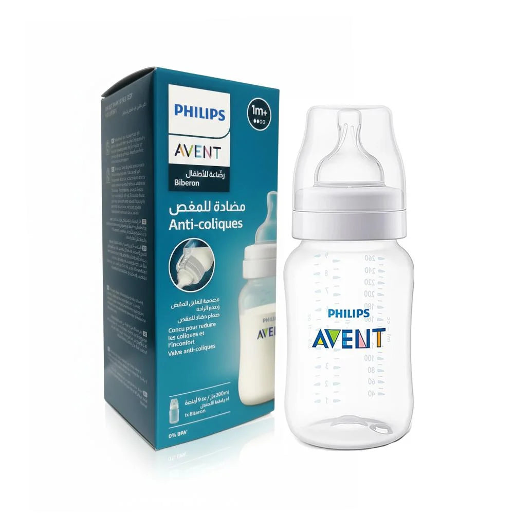 Anti Colic Baby Bottle Biberon 260 ML 1M+