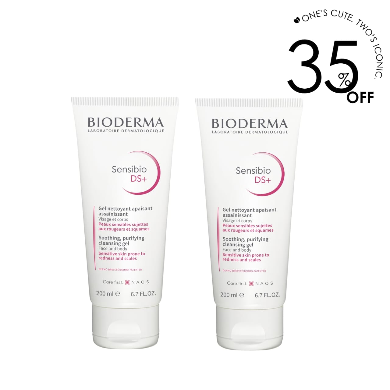 2 x Sensibio Ds+ Gel 200 ML
