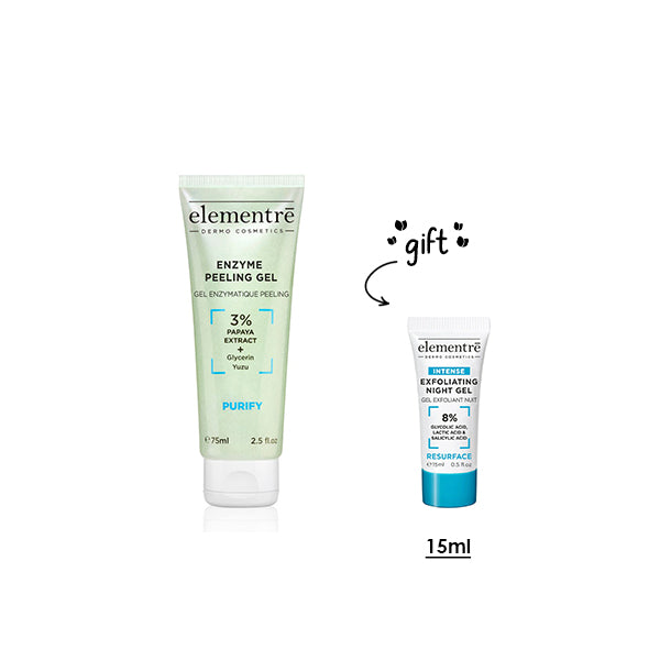3% Papaya Extract Enzyme Peel 75 ML + Free Gift