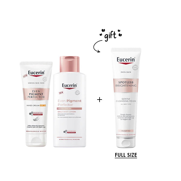 Even Pigment Perfector Hand Cream SPF 30 + Even Pigment Perfector Body Lotion + Free Gift
