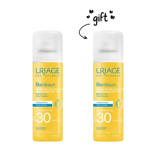 2x Bariésun Dry Mist High Protection SPF30 - Sensitive Skin