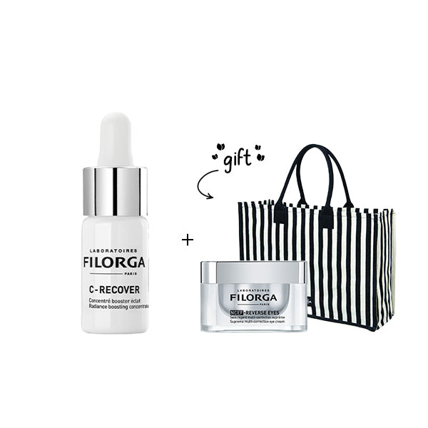 Filorga C Recover + Full Size NCEF- Reverse Eyes + Free Beach Bag