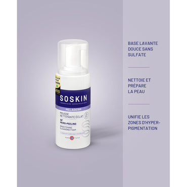 SOSKIN Meladerm Brightening Cleansing Foam benefits