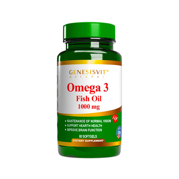 Omega 3 Fish Oil 1000 Mg 100 Softgels