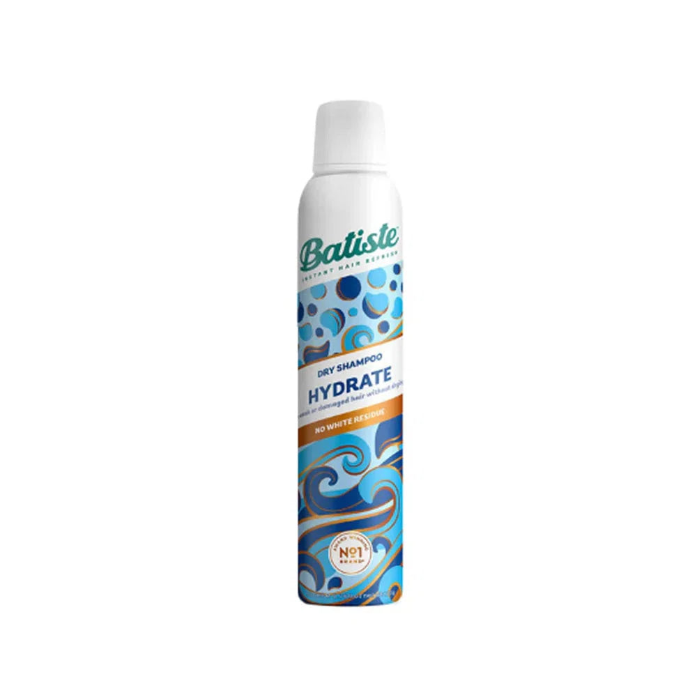 Batiste Hydrate Dry Shampoo 200ml – Moisturizing Hair Refresh Spray