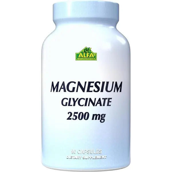 Magnesium Glycinate 2500 Mg 90 Capsules