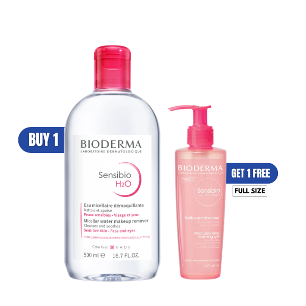 Bioderma Sensibio H2O Micellar Cleansing Duo