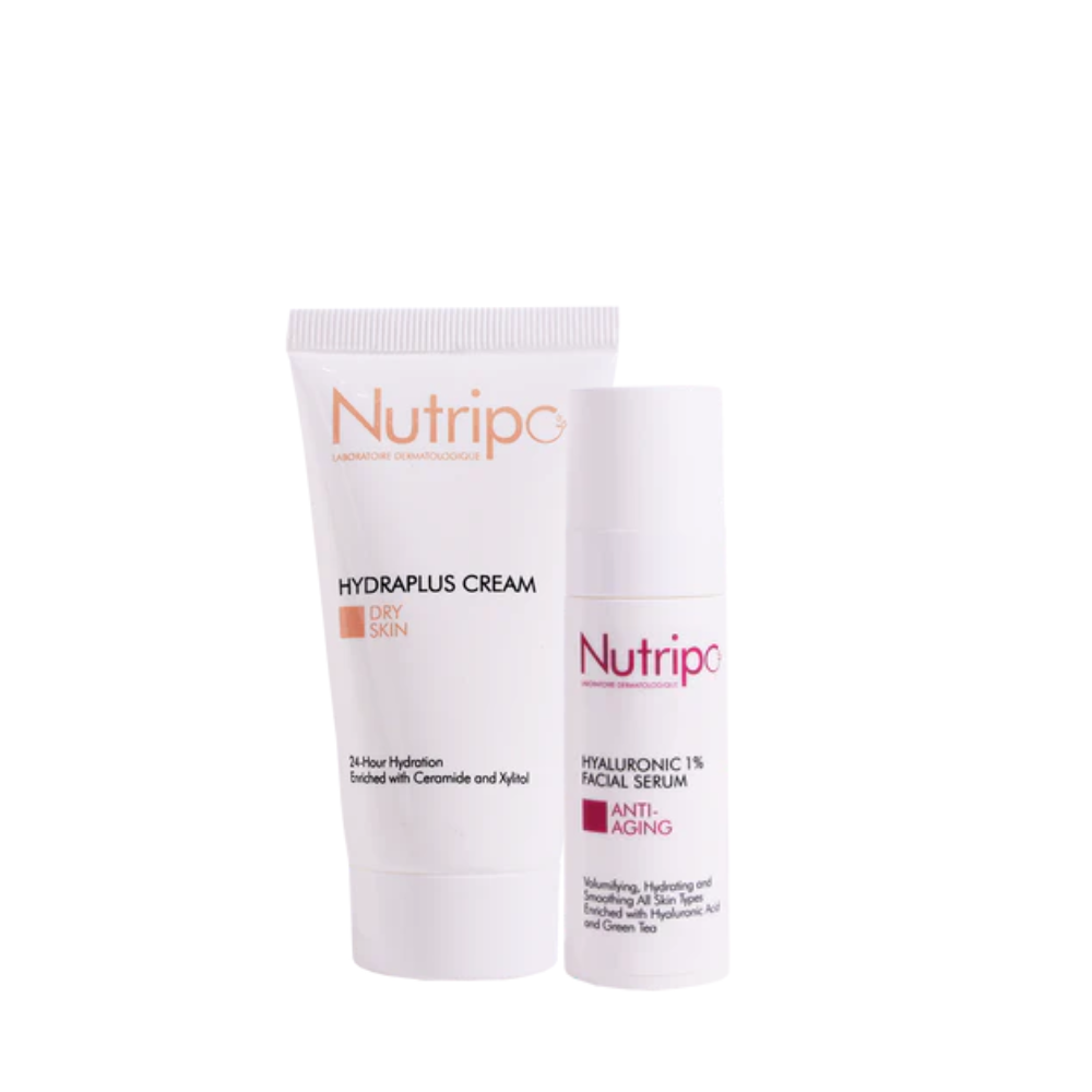 Hydraplus Cream 50ML + Hyaluronic 1% Facial Serum 30ML
