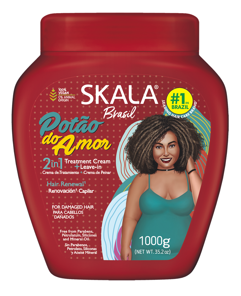 Potao Do Amor 2 In 1 Treatment + Leave In 1000 G