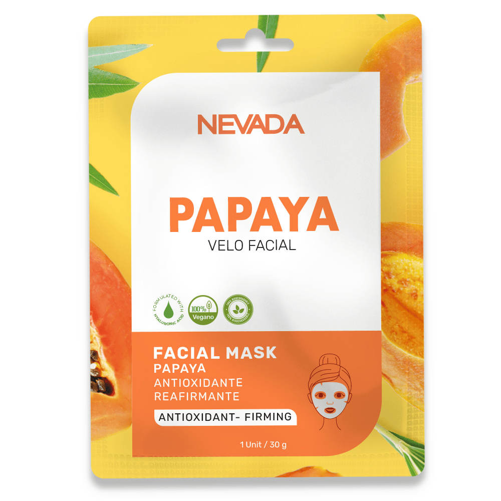 Papaya Face Veil Mask 1 Unit / 30 G