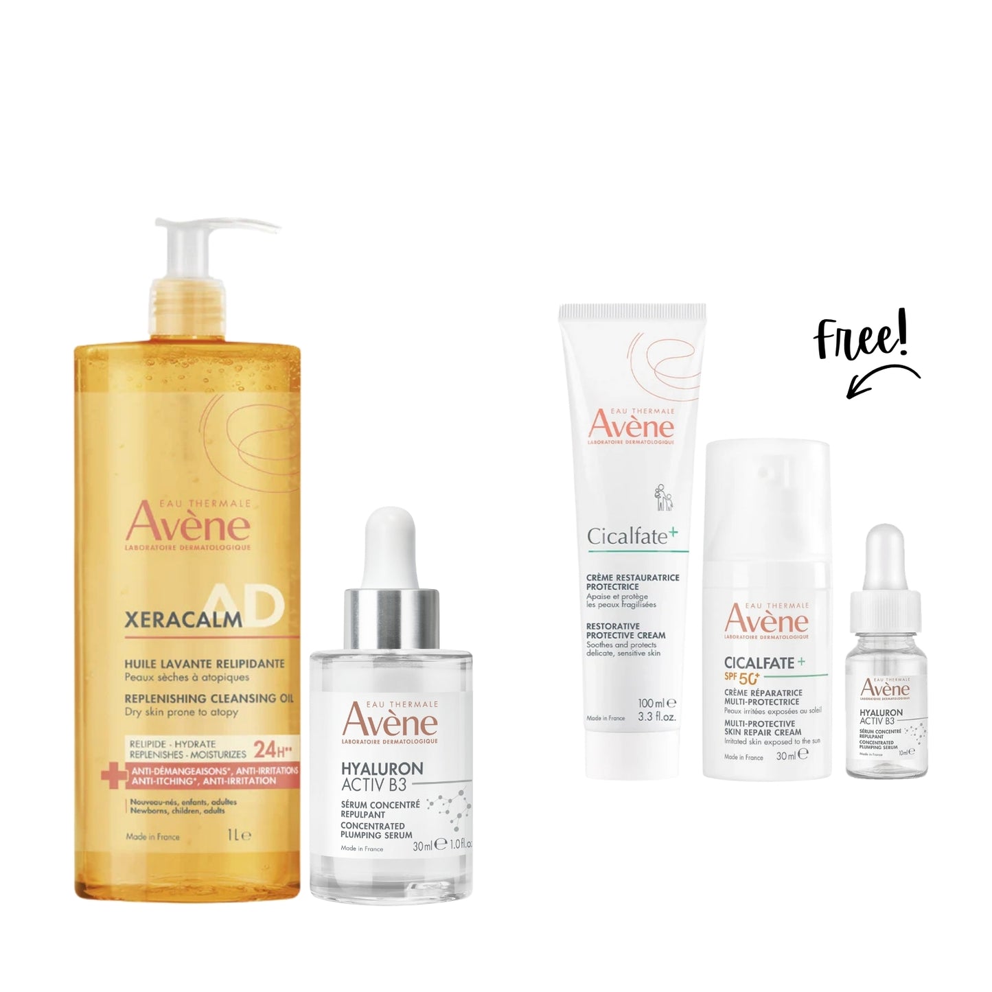 Avène Hydration & Repair Complete Bundle