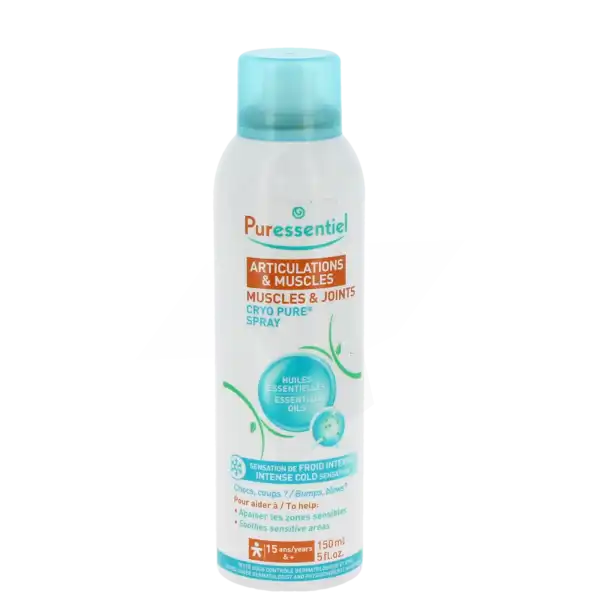Puressentiel Articulations & Muscles Cryo Pure Spray 150 Ml