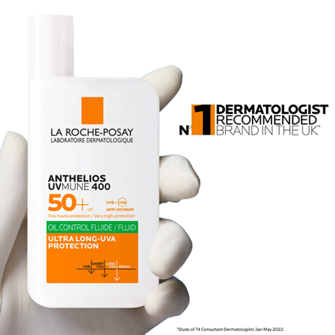 Anthelios UVMune 400 Oil Control Invisible Fluid 50mL