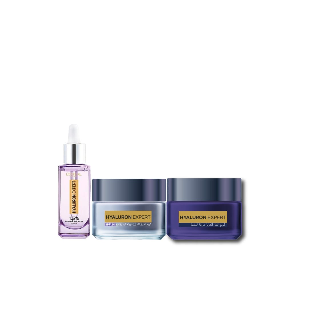 Hyaluron Expert Serum + Day Cream + Night Cream