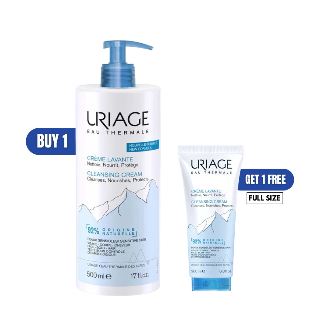 Gentle Cleansing Cream Duo for Sensitive Skin