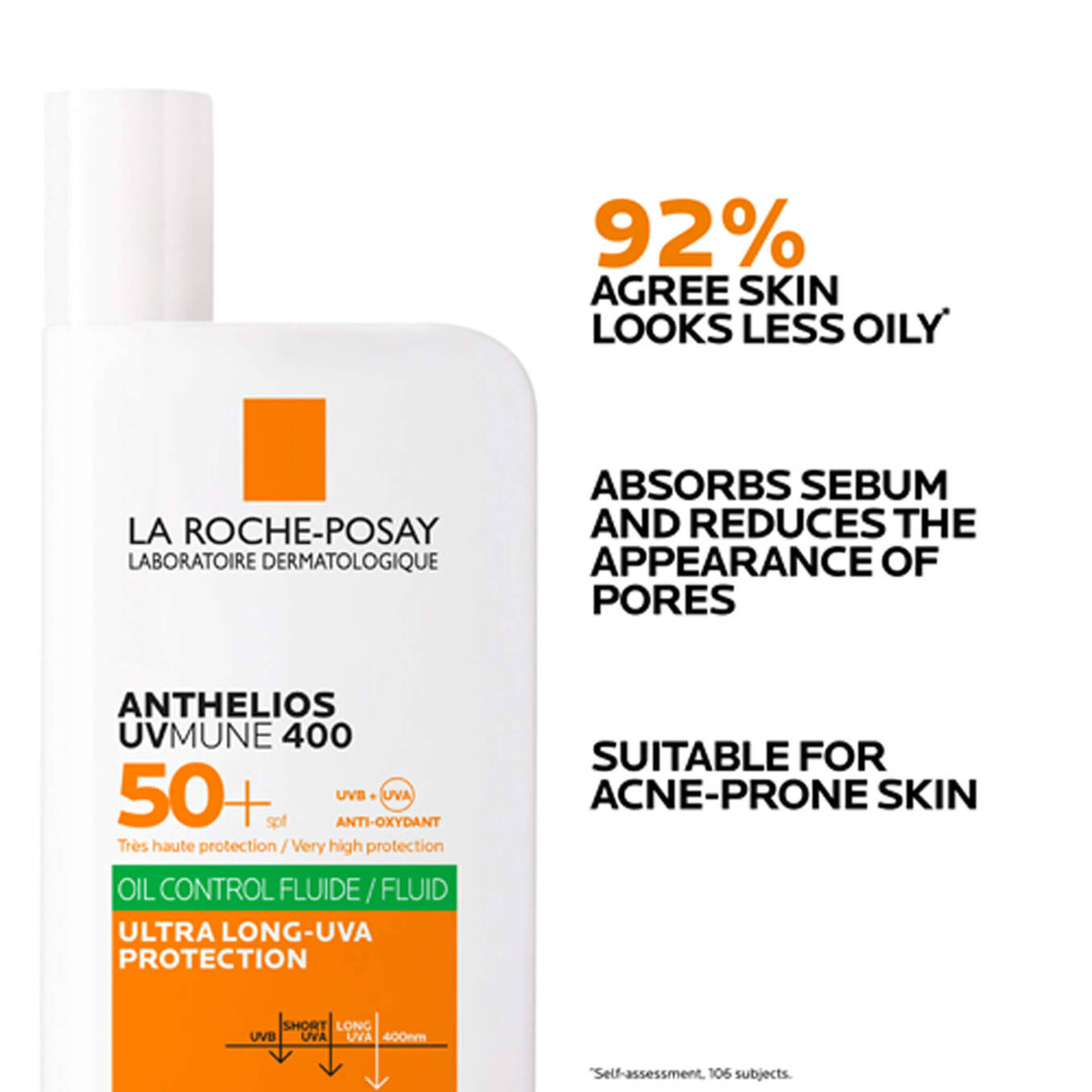 Anthelios UVMune 400 Oil Control Invisible Fluid 50mL