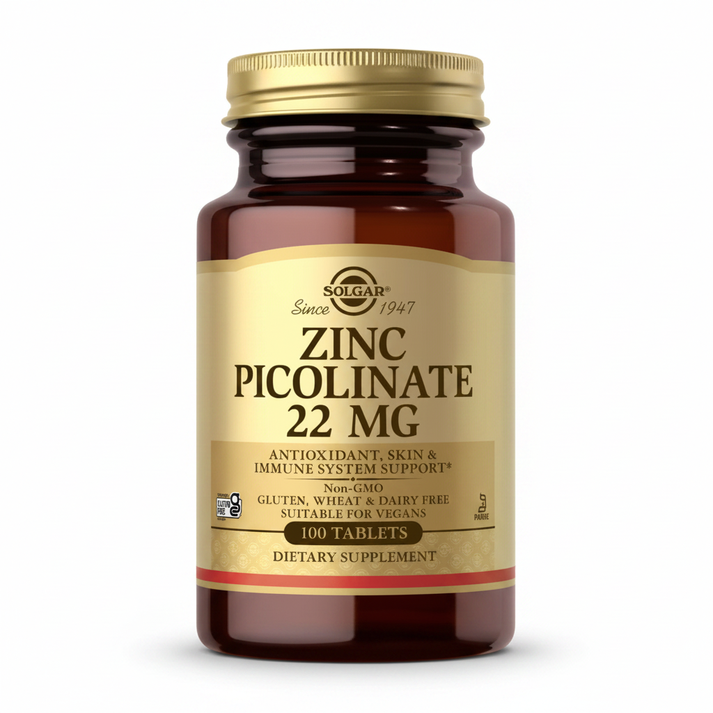 Zinc Picolinate 22 Mg 100 Tablets