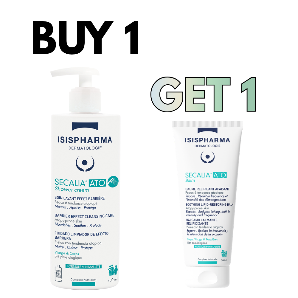 Secalia Ato Shower Cream + Secalia Ato Balm for Free