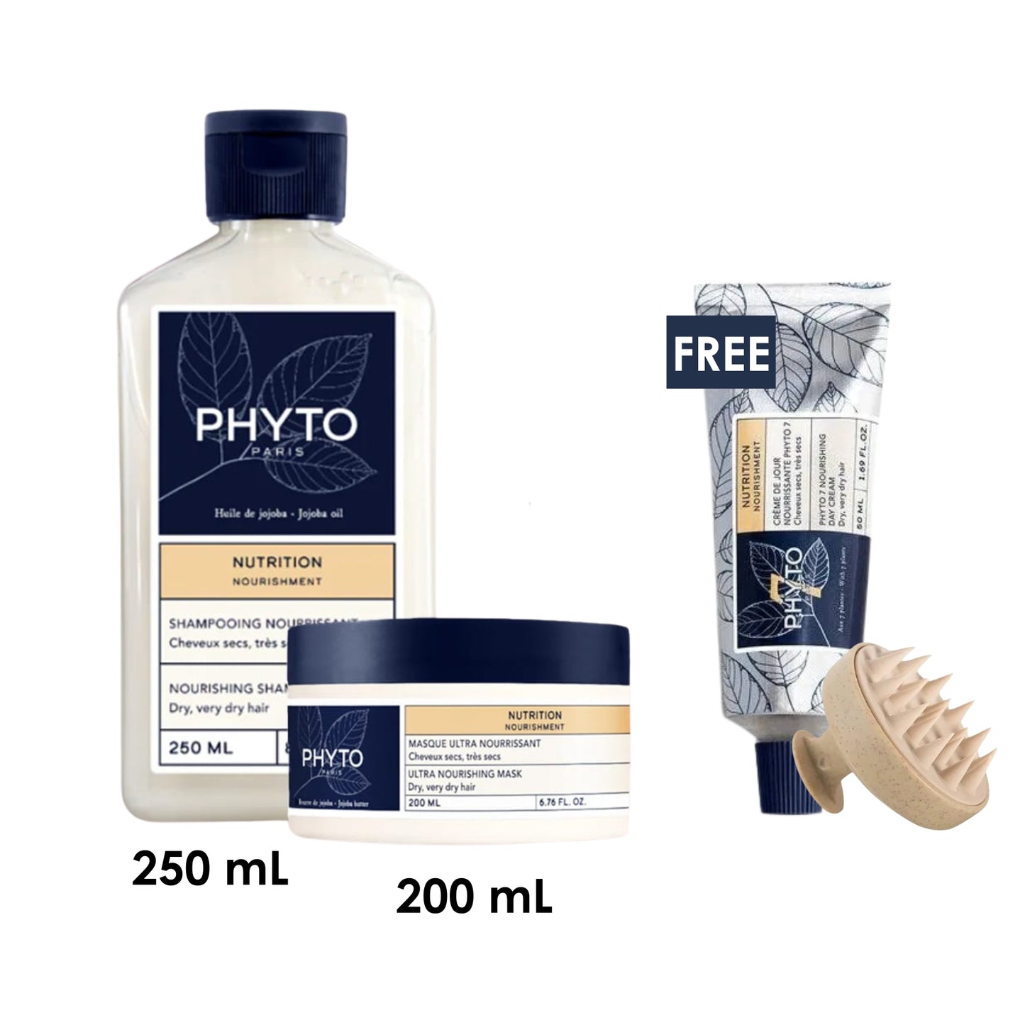 Nutrition Nourishment Hair Care Set – Intensive Hydration for Dry, Very Dry Hair