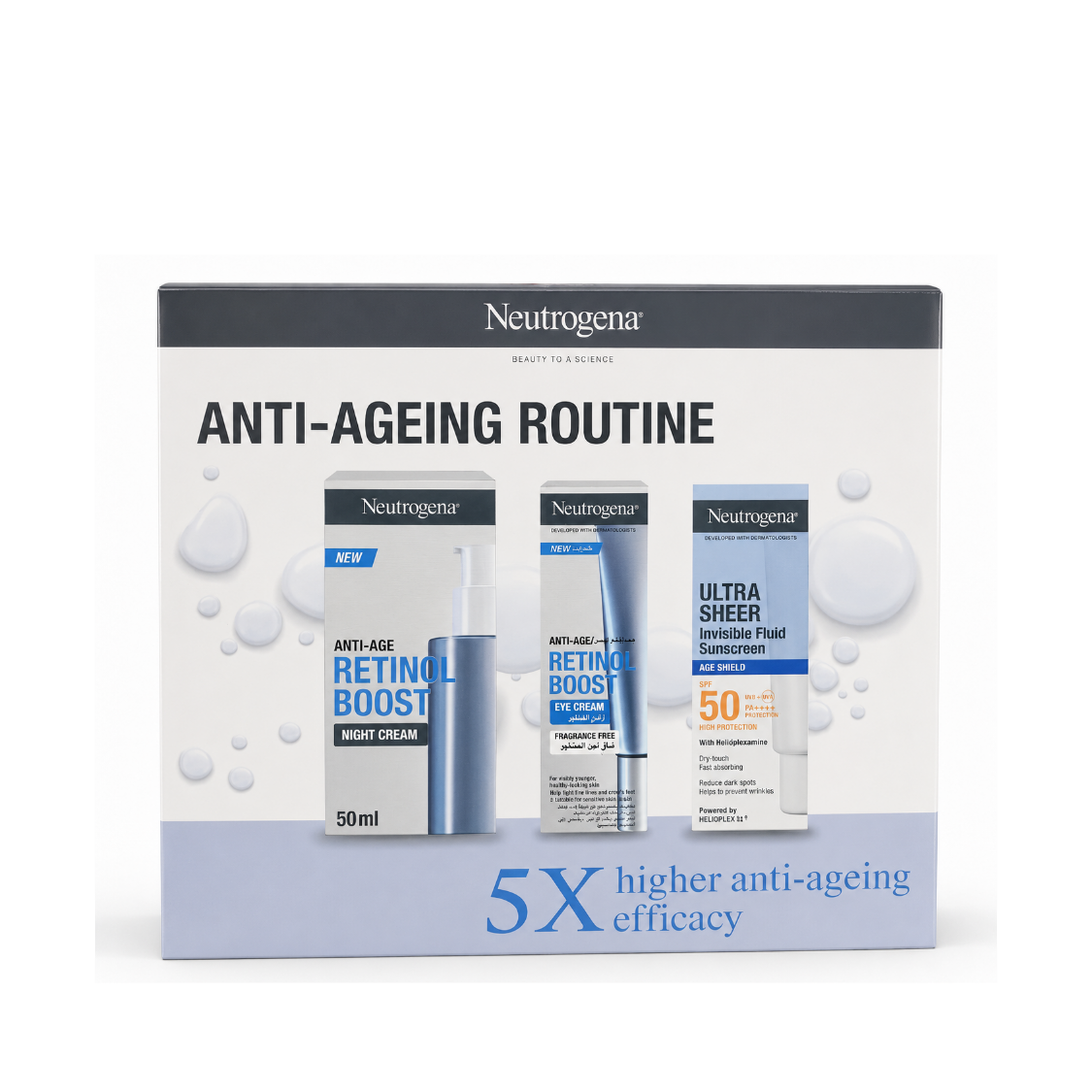 Neutrogena Anti Aging Routine Set