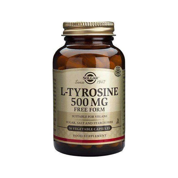 L-Tyrosine 500 Mg 50 Softgels