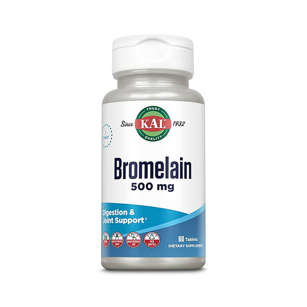 Bromelain 500 Mg 60 Tablets