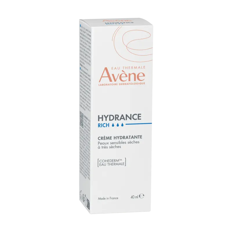 Avène Hydrance Rich Hydrating Cream 40ml – Dry Sensitive Skin