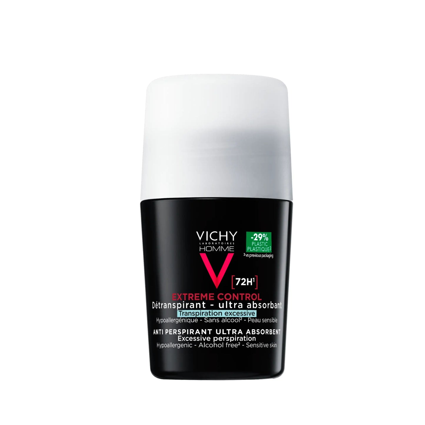 Homme Extreme Control 72H Anti-Perspirant Roll-On Deodorant