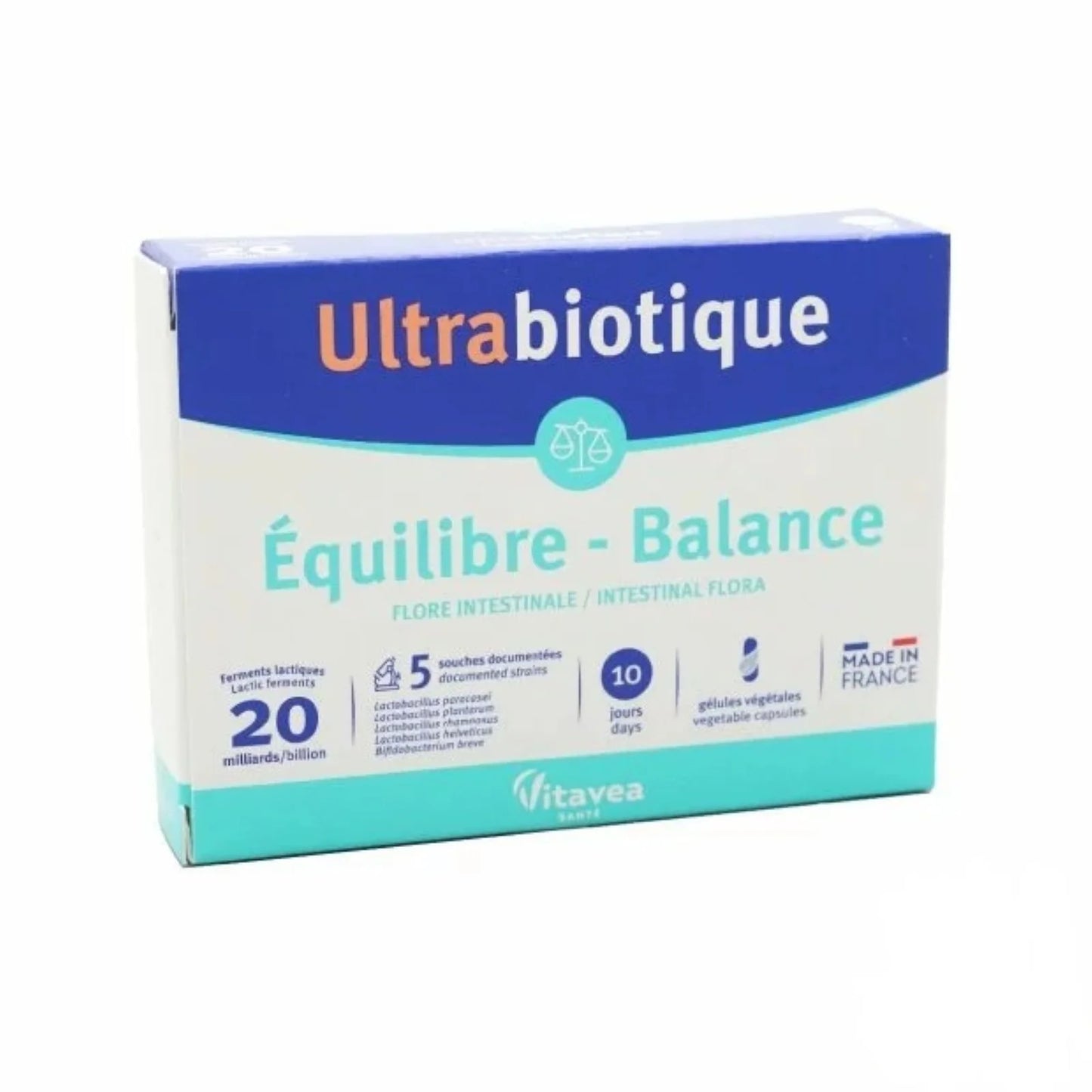 Ultrabiotique 20 Milliards 10 Capsules