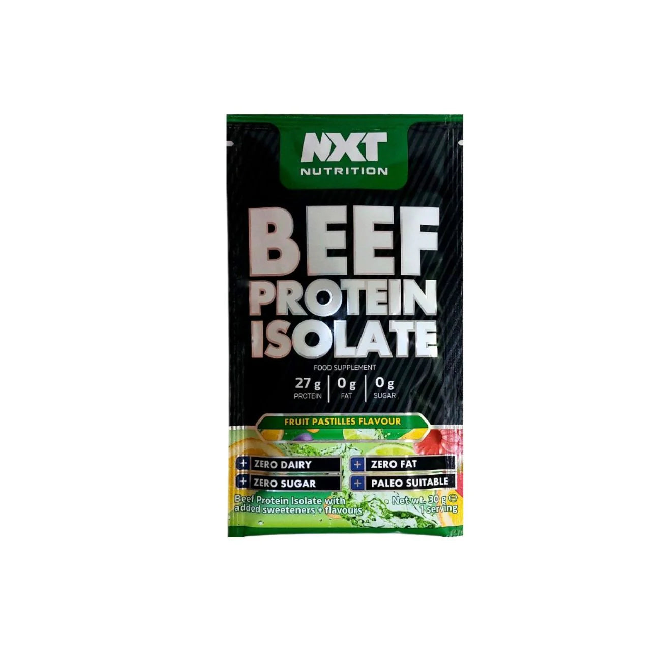Beef Protein Isolate 30 G 1 Serving Fruit Pastilles Flavour
