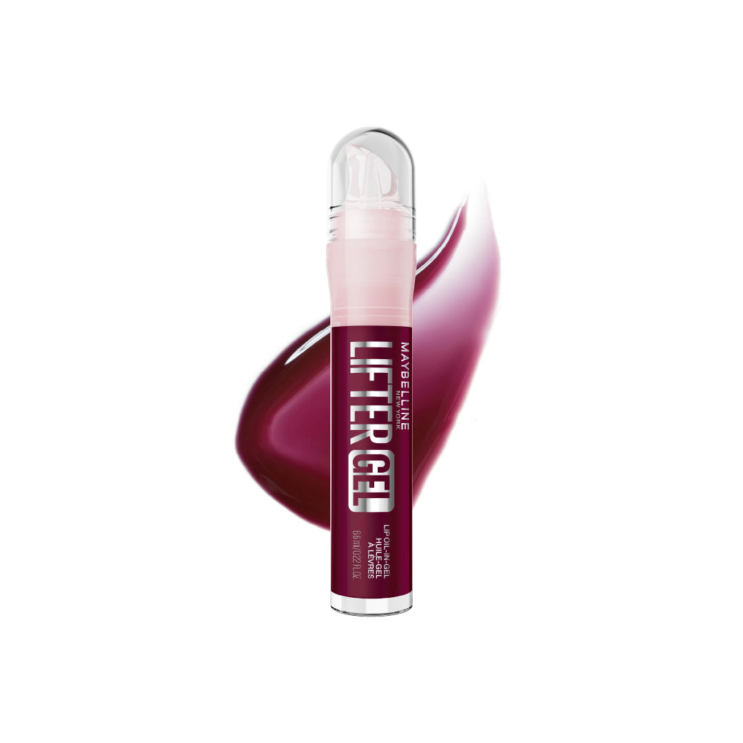 Maybelline Lifter Gel Lip Gloss – Lip Oil-In-Gel Formula for Glassy Shine 6.6ml
