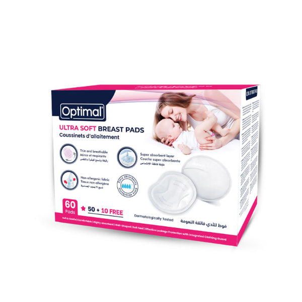 Breast pads 60 pcs (50+10 free)