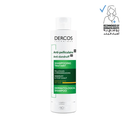 Dercos Anti-Dandruff Shampoo For Dry Hair 200 ML