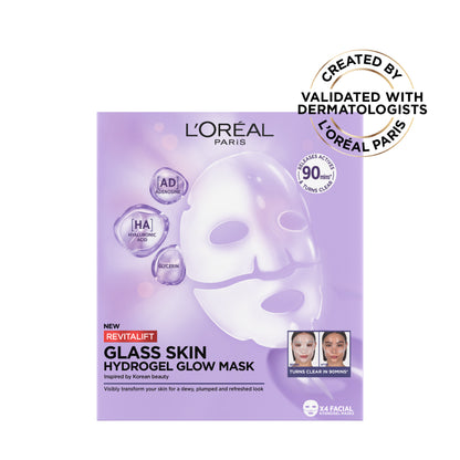Revitalift Filler Hydrogel Glow Mask Single Pack